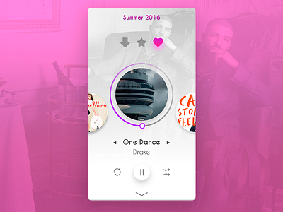 Daily UI #1 Music Player