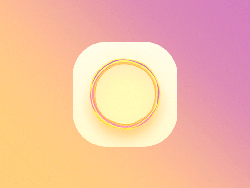 App icon #dailyui #005 app circle color dailyui design icon summer ui
