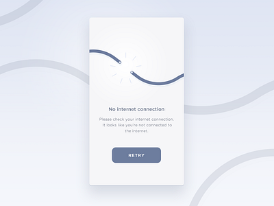 Internet Connection app connection error illustration internet placeholder screen ui wifi