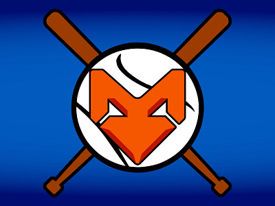 Fox Baseball Logo