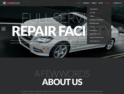 Car Repair app branding design graphic design illustration logo typography ui ux vector