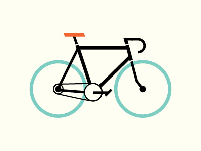 I like ride bike by Mark Nizinski on Dribbble