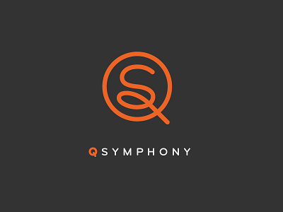 QSymphony icon logo monogram q simple