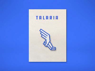 Talaria Pin enamel greek icon line logo shoe simple wing