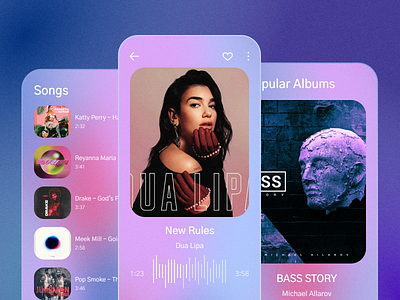 Music App Concept