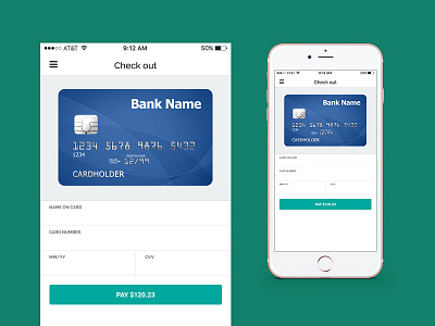 Check Out Page check out checkout credit card mobile pattern