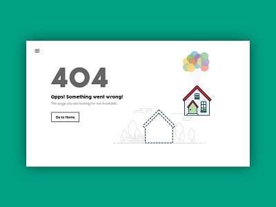 404 Page - Real Estate Site