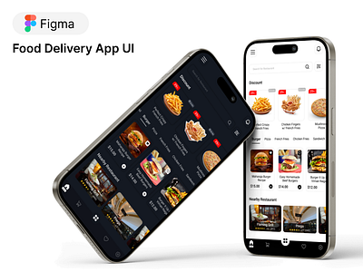 Food Delivery Mobile App UI Kits