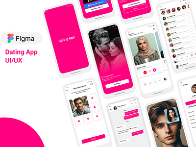 Blind Dating app  App interface design, Mobile design inspiration, App