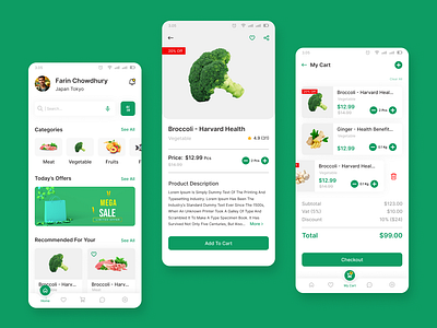 Ecommerce Mobile App UI kits