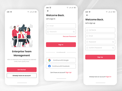 Onboarding Screen UI Kits