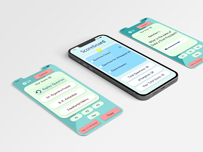 Quiz App Quick Mockup app design mockup uxdesign