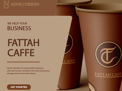 Fattah caffe Logo design branding graphic design logo