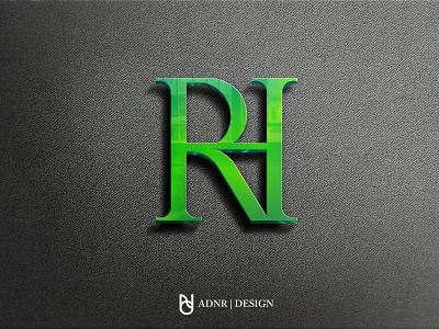 Monogram Logo 3d branding graphic design logo ui