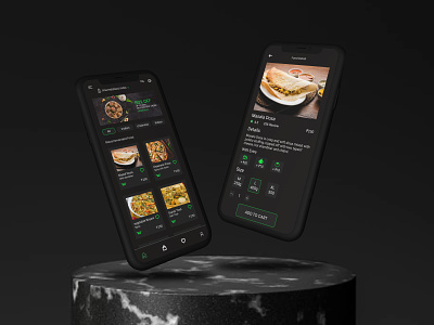 Food Delivery App - UI appdesign design graphic design ui ux web design