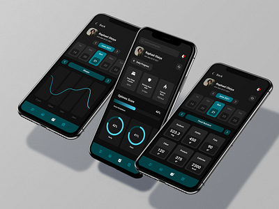 Optimus Health Mobile App UI app design graphic design ui ui design ux ux design