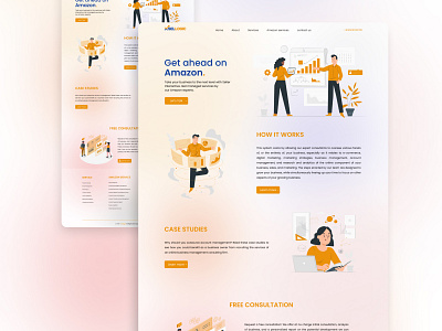 Web UI Design / Landing Page Design branding design home page design landing page landinge page ui ui ui ux web banner web ui website design