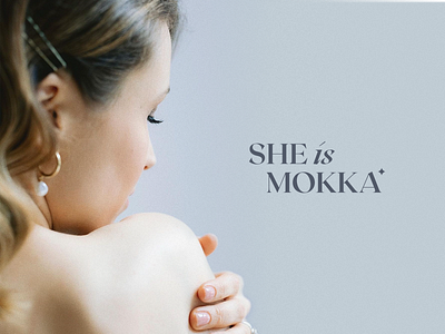 She is Mokka logo star woman