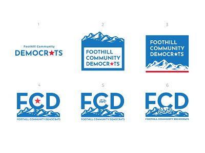 FCD Logos bear branding and identity california democracy design logo merica mountains vector