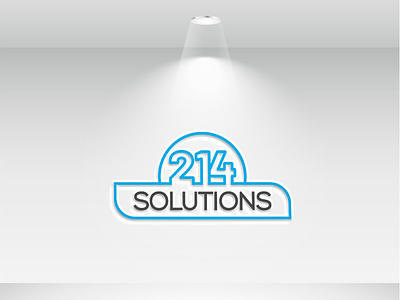 "214 " Monogram logo design concept - Logo Design - Modern logo
