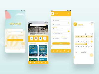 WANAGO // Travel App