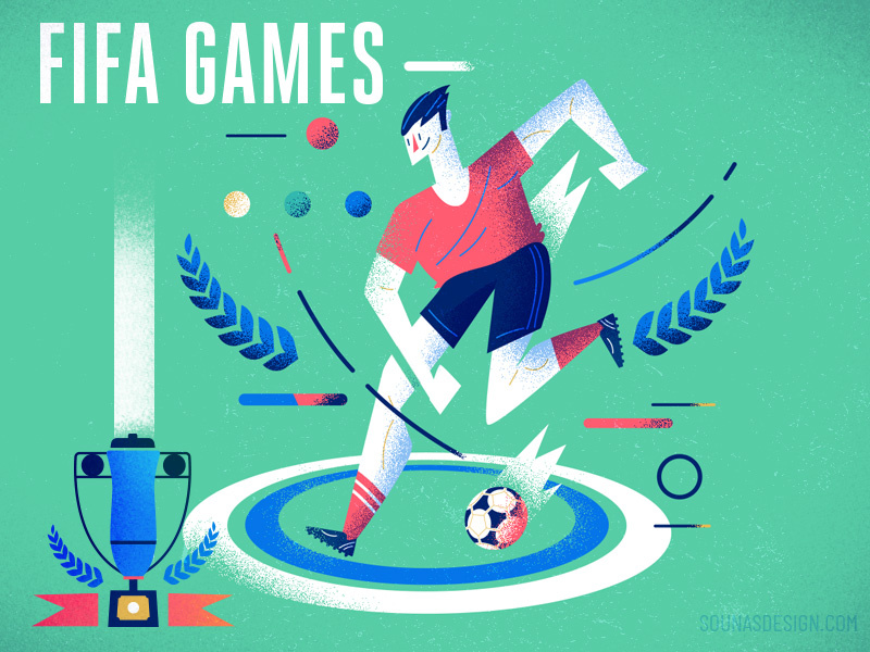 Fifa Games by Elias Sounas on Dribbble