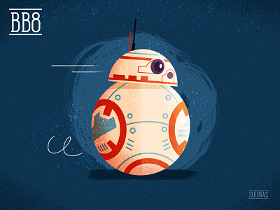 BB8 droid android character droid robot space star wars