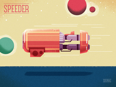 Rey's Speeder bike flying hover planet space speeder star wars