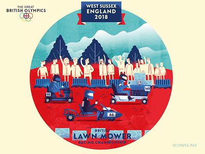 :::British games - Lawn Mower::: games kart lawn mower race racing spaorts uk