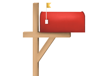 Mailbox 3d branding character design graphic design illustration logo realistic