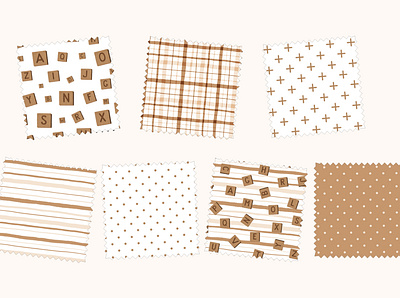 Wooden alphabet patterns alphabet animation branding design graphic design illustration pattern texture wooden