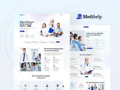 Medical & Health care landing page