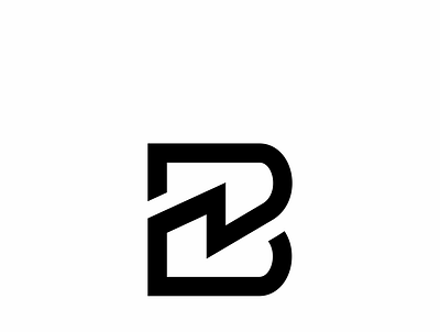 Letter B+N branding logo