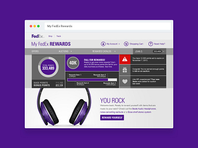 My FedEx Rewards - Desktop