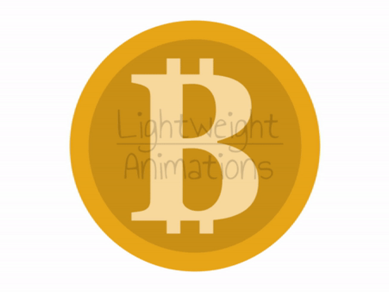 Bitcoin Lottie Animation bitcoin blockchain crypto cryptocurrency currency finance investment member money