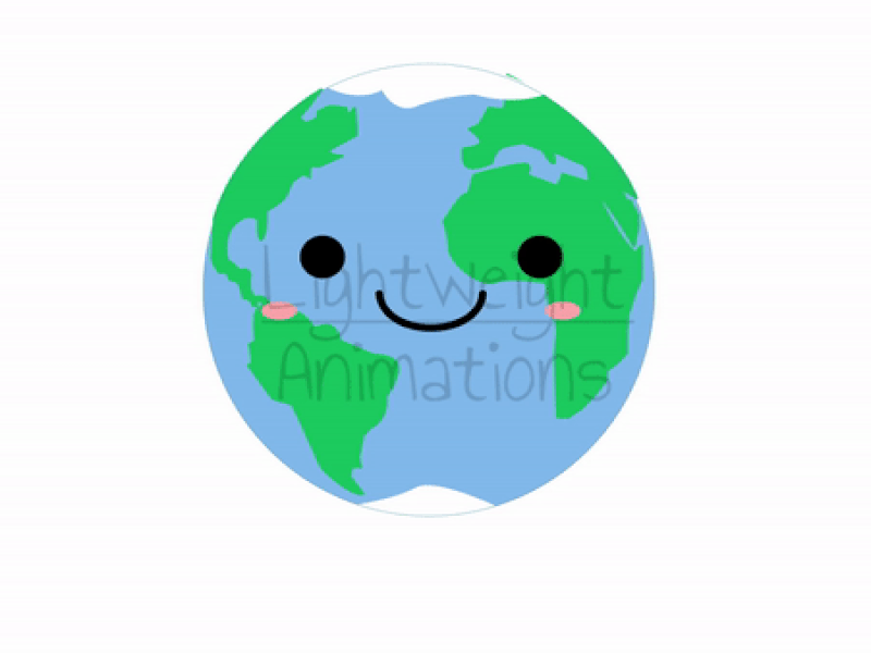 Earth Lottie Animation earth earth smiling ecology enviroment global globe happy earth happy earth smiling map member nature planet save earth world