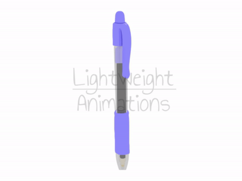 Pen Lottie Animation
