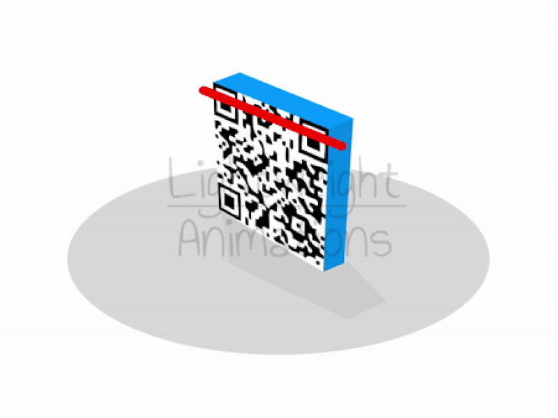 Qr code scanner lottie animation by colin plathe on dribbble