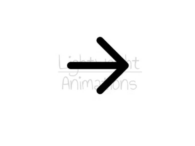 Right Arrow Lottie Animation arrow arrow right arrows direction member navigation pointer right right arrow