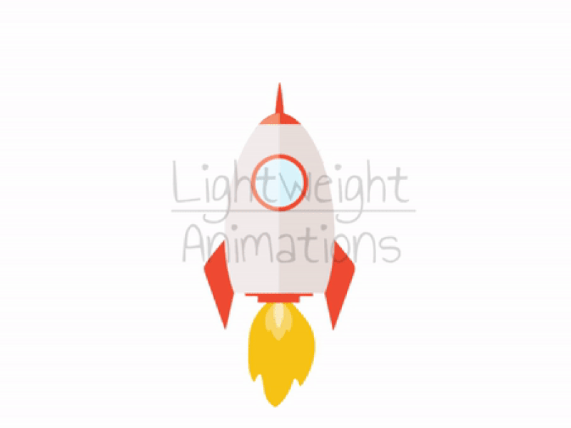 Rocket Lottie Animation growth launch member rocket space space ship spaceship startup