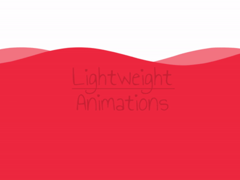 Wave Background Lottie Animation