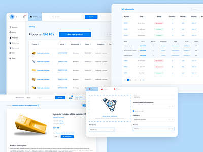 FINDERPARTS – service for finding auto parts for equipment design desktop figma mobile platform product product design service site ui ux uxui web design