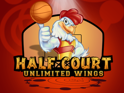 Half Court Unlimited Wings chicken wings white red half court half court sniwtdesign sniwtdesign