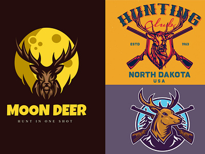 Hunter Logos for hunting clubs