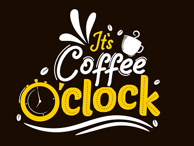 Typography and Font Coffee Logo