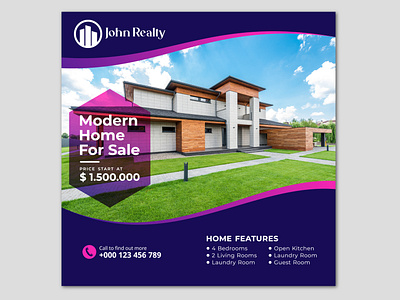 Real estate Flyer design