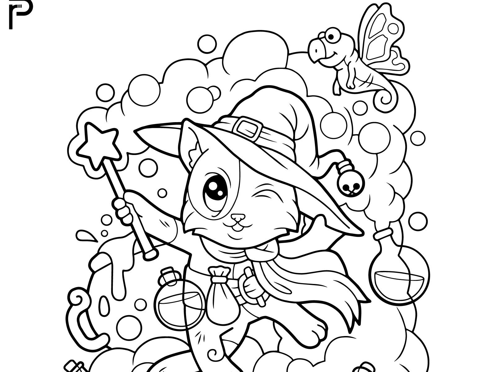 Coloring Book Page by razaphics on Dribbble