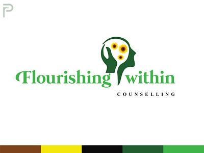 Counselling Logo design illustration logo razaphics vector