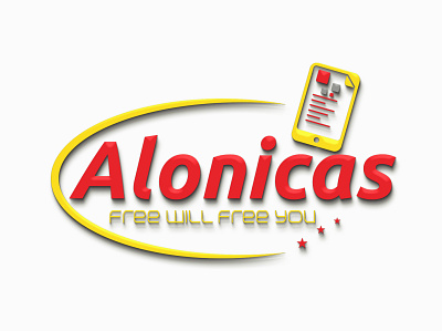 ALONICAS LOGO 3d logo adobe illustrator adobe photoshop design graphic design illustration logo vector