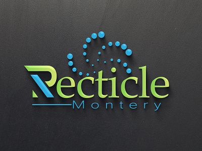 RECTICLE LOGO 3d logo adobe illustrator adobe photoshop design graphic design illustration logo vector